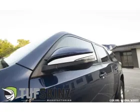 Tufskinz Side Mirror Accent Trim Fits 2009-2020 Toyota 4Runner 2 Piece Kit In Gloss White