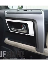 Tufskinz Door Handle Accent Trim Fits 2014-2020 Toyota 4Runner 4 Piece Kit In Gloss White                                     - RUN019-WHT-G - Image 2