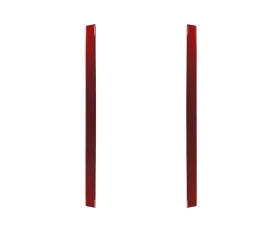Tufskinz Front Door Sills Fits 2014-2020 Toyota 4Runner 2 Piece Kit In Ruby Red (Similar To Barcelona Red)