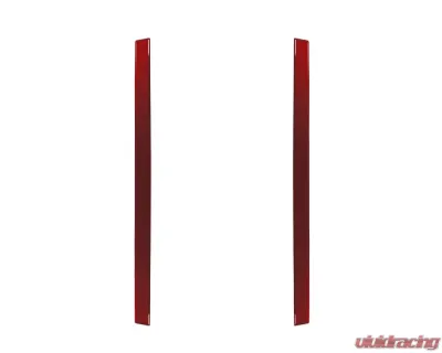 Tufskinz Front Door Sills Fits 2014-2020 Toyota 4Runner 2 Piece Kit In Ruby Red (Similar To Barcelona Red) - RUN020-SNR-G