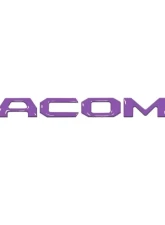Tufskinz "Tacoma" Glove Box Letter Inserts Fits 2016-2020 Toyota Tacoma 6 Piece Kit In Lavender Purple                                     - TAC017-PUR-G - Image 2