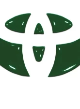 Tufskinz Emblem Inserts For Steering Wheel Fits 2009-2020 Toyota 4Runner 6 Piece Kit In Army Green                                     - TAC032-RUN-TAG-G - Image 2