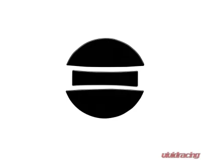 Tufskinz Fuel Cap Overlay Fits Toyota Tacoma 2005-Up 3 Piece Kit In Gloss Black - TAC061-BLK-G