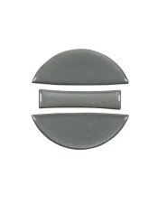 Tufskinz Fuel Cap Overlay Fits Toyota Tacoma 2005-Up 3 Piece Kit In Magnetic Gray Metallic                                     - TAC061-CLG-G - Image 2