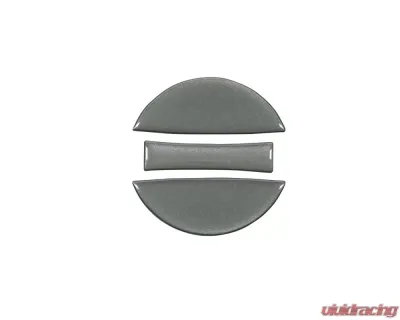 Tufskinz Fuel Cap Overlay Fits Toyota Tacoma 2005-Up 3 Piece Kit In Magnetic Gray Metallic - TAC061-CLG-G