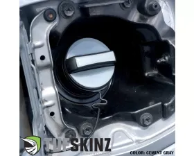 Tufskinz Fuel Cap Overlay Fits Toyota Tacoma 2005-Up 3 Piece Kit In Cement Gray