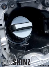 Tufskinz Fuel Cap Overlay Fits Toyota Tacoma 2005-Up 3 Piece Kit In Cement Gray                                     - TAC061-GGY-G - Image 2