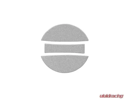 Tufskinz Fuel Cap Overlay Fits Toyota Tacoma 2005-Up 3 Piece Kit In Silver Sky Metallic - TAC061-GTO-G
