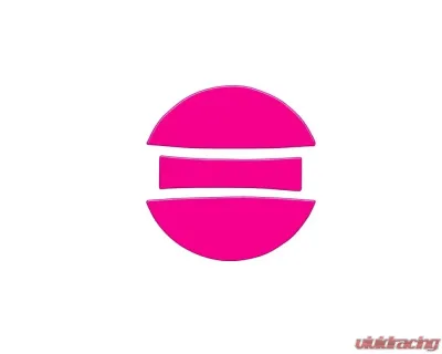 Tufskinz Fuel Cap Overlay Fits Toyota Tacoma 2005-Up 3 Piece Kit In Hot Pink - TAC061-HPK-G