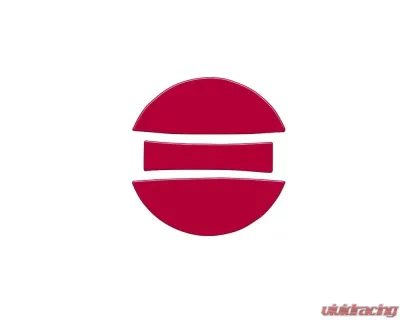 Tufskinz Fuel Cap Overlay Fits Toyota Tacoma 2005-Up 3 Piece Kit In Trd Red - TAC061-RED-G