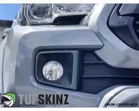 Tufskinz Fog Light Accents Fits 2016-2020 Toyota Tacoma 2 Piece Kit In OE Color Cavalry Blue