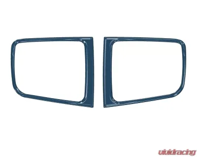 Tufskinz Fog Light Accents Fits 2016-2020 Toyota Tacoma 2 Piece Kit In OE Color Cavalry Blue - TAC064-CYB-G