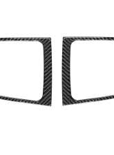 Tufskinz Fog Light Accents Fits 2016-2020 Toyota Tacoma 2 Piece Kit In Real Carbon Fiber(Domed)                                     - TAC064-DCF-G - Image 3