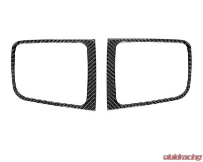 Tufskinz Fog Light Accents Fits 2016-2020 Toyota Tacoma 2 Piece Kit In Real Carbon Fiber(Domed) - TAC064-DCF-G