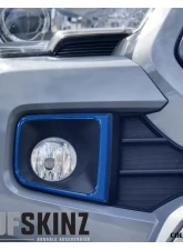 Tufskinz Fog Light Accents Fits 2016-2020 Toyota Tacoma 2 Piece Kit In OE Color Blazing Blue                                     - TAC064-GBL-G - Image 2