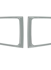 Tufskinz Fog Light Accents Fits 2016-2020 Toyota Tacoma 2 Piece Kit In OE Color Cement Gray                                     - TAC064-GGY-G - Image 2