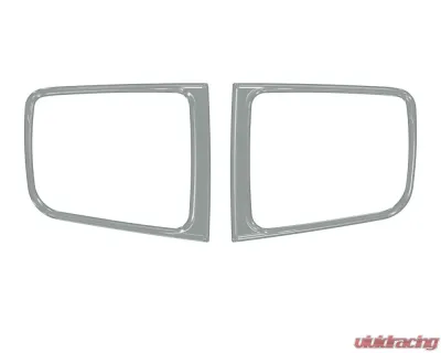 Tufskinz Fog Light Accents Fits 2016-2020 Toyota Tacoma 2 Piece Kit In OE Color Cement Gray - TAC064-GGY-G