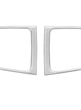 Tufskinz Fog Light Accents Fits 2016-2020 Toyota Tacoma 2 Piece Kit In OE Color Silver Sky Metallic                                     - TAC064-GTO-G - Image 2