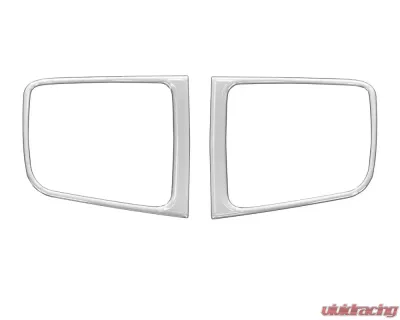 Tufskinz Fog Light Accents Fits 2016-2020 Toyota Tacoma 2 Piece Kit In OE Color Silver Sky Metallic - TAC064-GTO-G