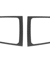 Tufskinz Fog Light Accents Fits 2016-2020 Toyota Tacoma 2 Piece Kit In Real Carbon Fiber(Raw)                                     - TAC064-RCF-X - Image 2