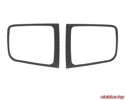 Tufskinz Fog Light Accents Fits 2016-2020 Toyota Tacoma 2 Piece Kit In Real Carbon Fiber(Raw) - TAC064-RCF-X