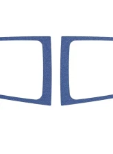 Tufskinz Fog Light Accents Fits 2016-2020 Toyota Tacoma 2 Piece Kit In OE Color Cavalry Blue Textured                                     - TAC064-TFLMP-437-X - Image 2