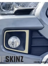 Tufskinz Fog Light Accents Fits 2016-2020 Toyota Tacoma 2 Piece Kit In OE Color Quicksand Tan Textured                                     - TAC064-TFLMP-440-X - Image 2