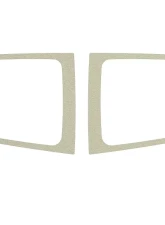 Tufskinz Fog Light Accents Fits 2016-2020 Toyota Tacoma 2 Piece Kit In OE Color Quicksand Tan Textured                                     - TAC064-TFLMP-440-X - Image 2