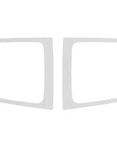 Tufskinz Fog Light Accents Fits 2016-2020 Toyota Tacoma 2 Piece Kit In White Textured                                     - TAC064-TFLMP-444-X - Image 2