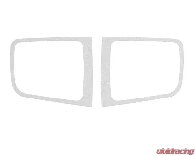 Tufskinz Fog Light Accents Fits 2016-2020 Toyota Tacoma 2 Piece Kit In White Textured - TAC064-TFLMP-444-X