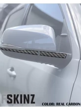 Tufskinz Side Mirror Accent Fits 2016-2020 Toyota Tacoma 4 Piece Kit In Real Carbon Fiber(Domed)                                     - TAC065-DCF-G - Image 3