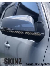 Tufskinz Side Mirror Accent Fits 2016-2020 Toyota Tacoma 4 Piece Kit In Real Carbon Fiber(Domed)                                     - TAC065-DCF-G - Image 2