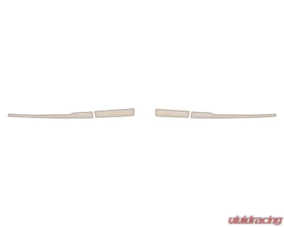 Tufskinz Side Mirror Accent Fits 2016-2020 Toyota Tacoma 4 Piece Kit In OE Color Quicksand Tan - TAC065-GTN-G