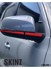 Tufskinz Side Mirror Accent Fits 2016-2020 Toyota Tacoma 4 Piece Kit In OE Color Gloss Trd Red                                     - TAC065-RED-G - Image 2