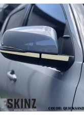 Tufskinz Side Mirror Accent Fits 2016-2020 Toyota Tacoma 4 Piece Kit In OE Color Quicksand Tan Textured                                     - TAC065-TFLMP-440-X - Image 2