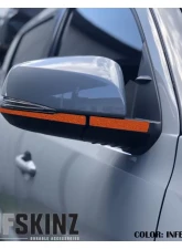 Tufskinz Side Mirror Accent Fits 2016-2020 Toyota Tacoma 4 Piece Kit In Inferno (Similar To Exterior Inferno Orange Non-Metallic) Textured                                     - TAC065-TFLMP-443-X - Image 2