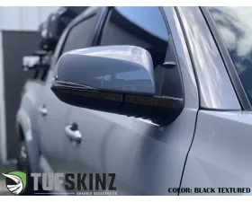Tufskinz Side Mirror Accent Fits 2016-2020 Toyota Tacoma 4 Piece Kit In Black Textured