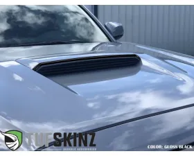 Tufskinz Hood Scoop Accent Fits 2016-2020 Toyota Tacoma 1 Piece Kit In Gloss Black