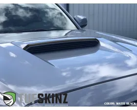 Tufskinz Hood Scoop Accent Fits 2016-2020 Toyota Tacoma 1 Piece Kit In Matte Black