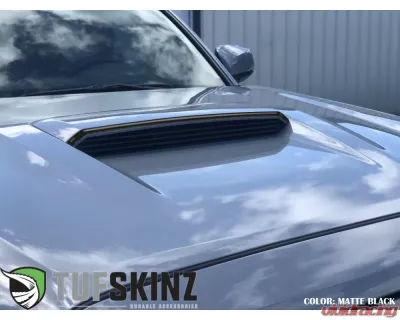 Tufskinz Hood Scoop Accent Fits 2016-2020 Toyota Tacoma 1 Piece Kit In Matte Black - TAC066-BLK-M