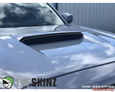 Tufskinz Hood Scoop Accent Fits 2016-2020 Toyota Tacoma 1 Piece Kit In Black Textured - TAC066-TFLMP-X