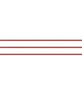 Tufskinz Inner Hood Scoop Accents Fits 2016-2020 Toyota Tacoma 3 Piece Kit In OE Color  Gloss Trd Red                                     - TAC067-RED-G - Image 3