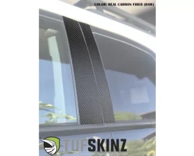 Tufskinz Door Pillars Fits 2006-2014 Toyota Fj Cruiser 4 Piece Kit In Real Carbon Fiber(Raw)