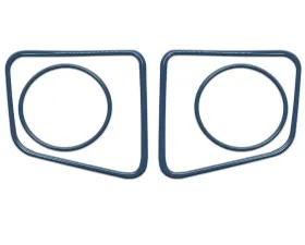 Tufskinz Fog Light Accent Kit Fits 2014-2020 Toyota Tundra 4 Piece Kit In Cavalry Blue