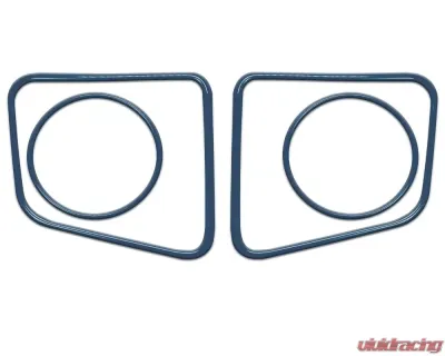 Tufskinz Fog Light Accent Kit Fits 2014-2020 Toyota Tundra 4 Piece Kit In Cavalry Blue - TUN006-CYB-G