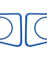 Tufskinz Fog Light Accent Kit Fits 2014-2020 Toyota Tundra 4 Piece Kit In Voodoo Blue                                     - TUN006-VODB-G - Image 2