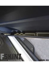 Tufskinz Side Door Pocket Inserts Fits 2007-2020 Toyota Tundra 2-Door 8 Piece Kit In Black/Gray                                     - TUN020-FGY-X - Image 3