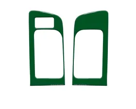 Tufskinz Front Door Handle Accent Trim With Memory Seat Button Fits 2014-2020 Toyota Tundra 2 Piece Kit In Army Green