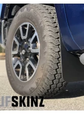 Tufskinz Front Mud Flaps Fits 2014-2020 Toyota Tundra 2 Piece Kit In Plain No Logo                                     - TUN041-ABT-X - Image 2