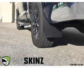 Tufskinz Rear Mud Flaps Fits 2014-2020 Toyota Tundra 2 Piece Kit In Plain No Logo